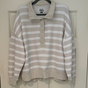 American Eagle Outfitters Stripe Pullover